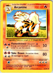 Arcanine Base set (Unlimited) 23/102