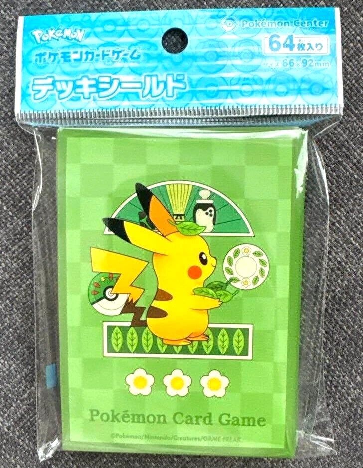 Pokemon Card Official Deck Shield Pikachu 64 Sleeve Japanese