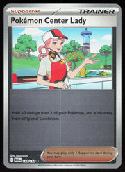 Pokemon Center Lady [Reverse Holo] #123 Pokemon Mega Evolution