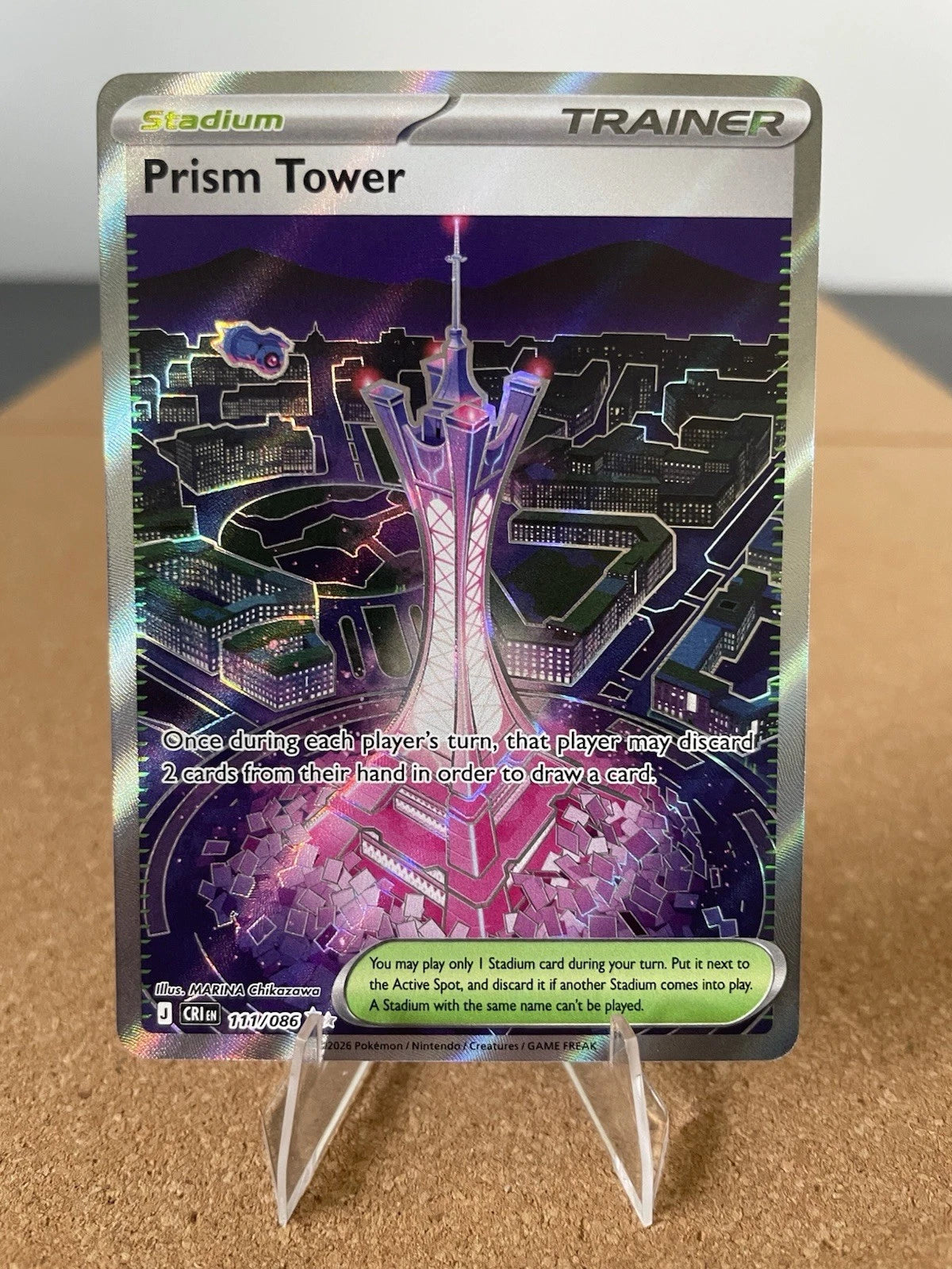 Prism Tower #111 Pokemon Chaos Rising