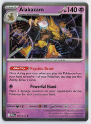 Alakazam Holo Rare 056/132