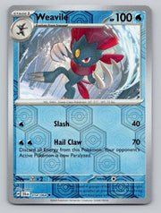 Weavile [Reverse Holo] #14 Pokemon Shrouded Fable