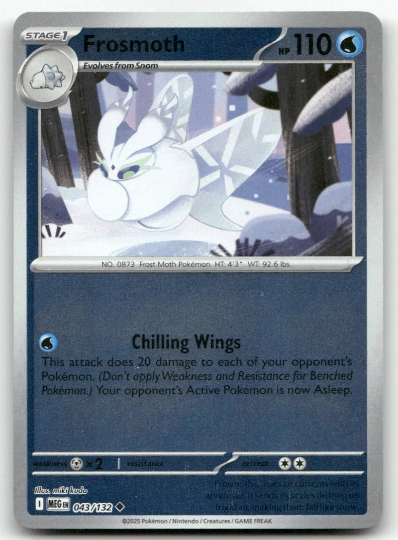 Frosmoth [Reverse Holo] #43 Pokemon Mega Evolution