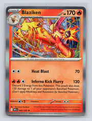 Blaziken - 042/182 Rare SV10: Destined Rivals Pokemon Holo