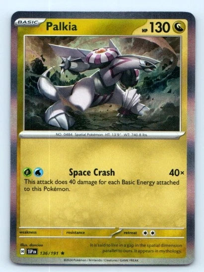 Palkia 136/191 ~ Rare Holo
