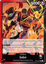 Sabo (004) Carrying On His Will L OP13 - 004 by Schmutzfink TCG on MYNTED