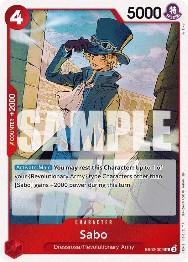 Sabo Extra Booster: Anime 25th Collection R EB02 - 002 by Schmutzfink TCG on MYNTED