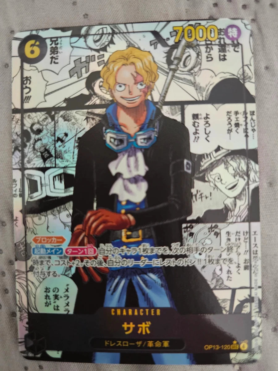Sabo (Manga) (JP) OP13-120 (Carrying on His Will) by Nekohime TCG on MYNTED