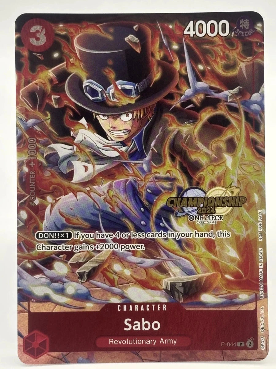 Sabo P - 044 EN ONE PIECE TCG 2024 Championship Event - NM by Desert Pirates on MYNTED