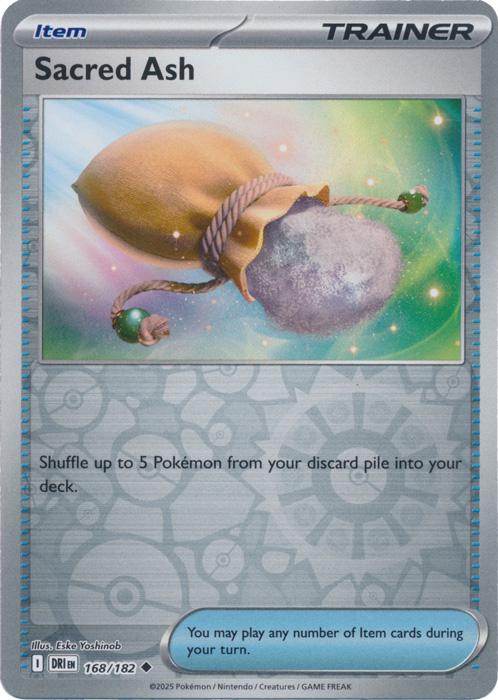 Sacred Ash [Reverse Holo] 168 Pokemon Destined Rivals by Moe‘s Vault on MYNTED