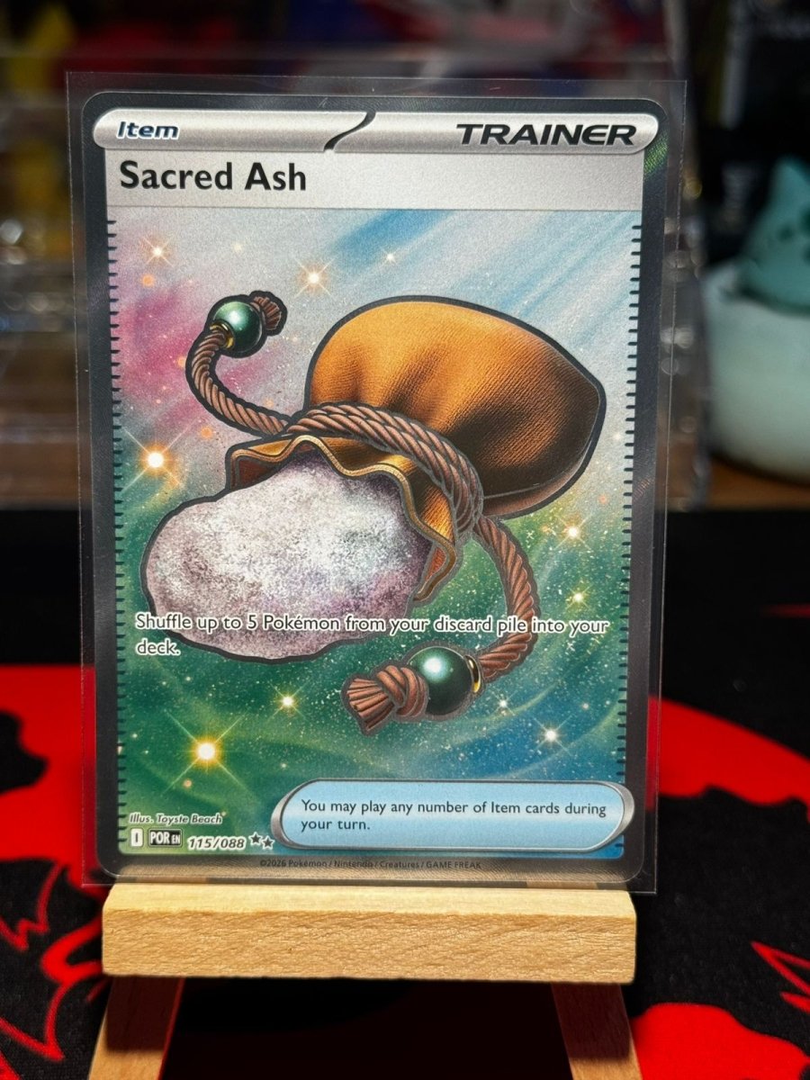 Sacred Ash Ultra Rare 115/088 by Pokedaddy on MYNTED