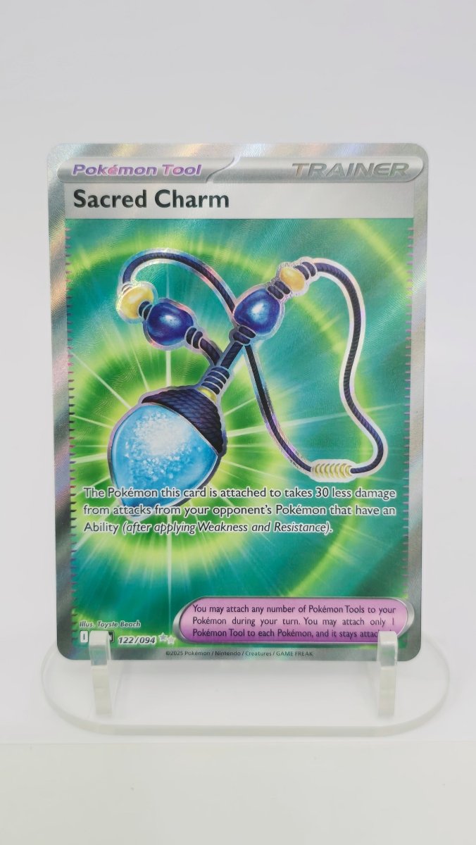 Sacred Charm - Phantasmal Flames - UR 122/094 - English by MechaKai Collectibles on MYNTED