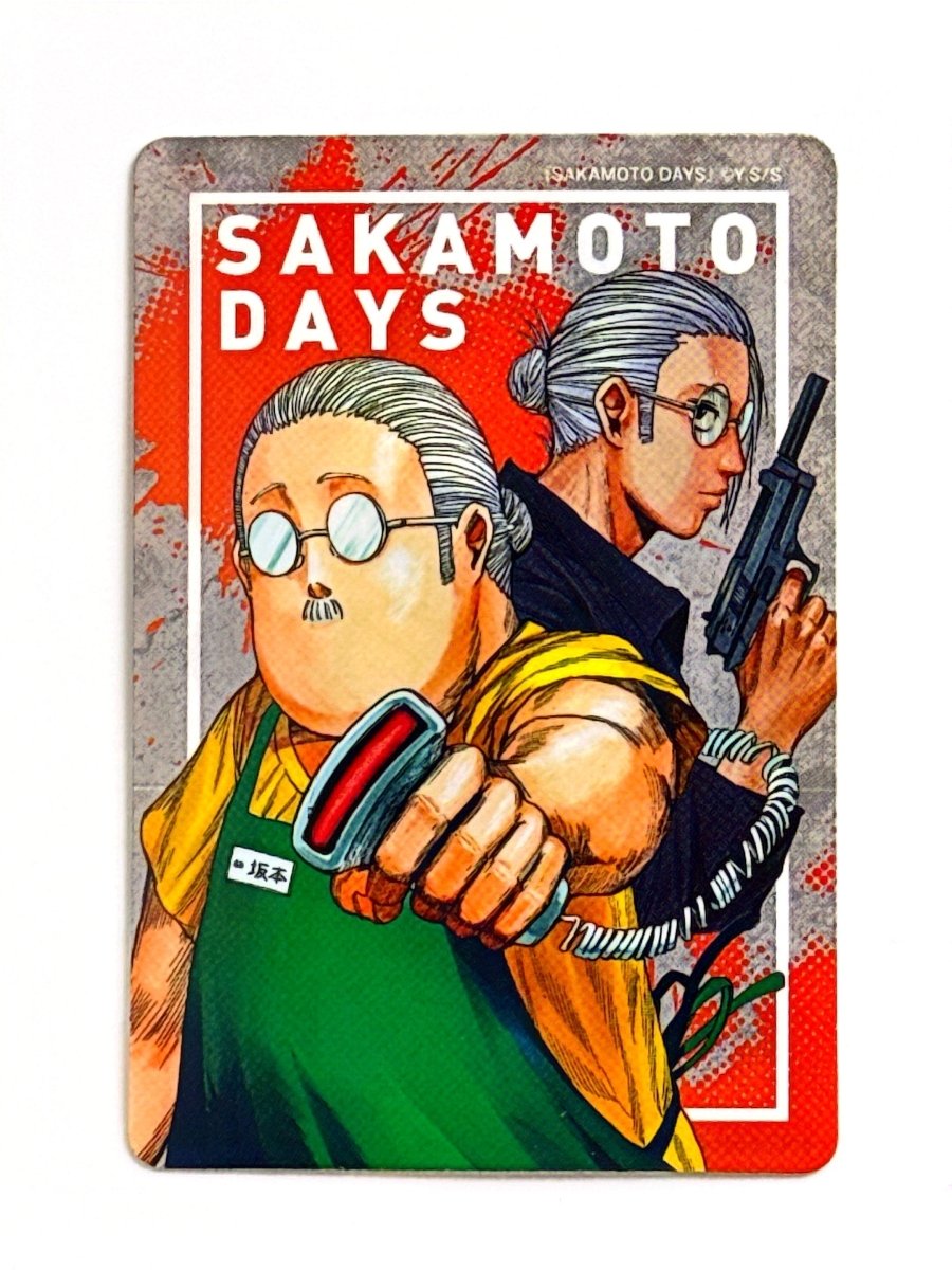 SAKAMOTO DAYS – Author's Signature – Double Layer Sticker Card - Official Gradable - 2022 by TCGDON on MYNTED