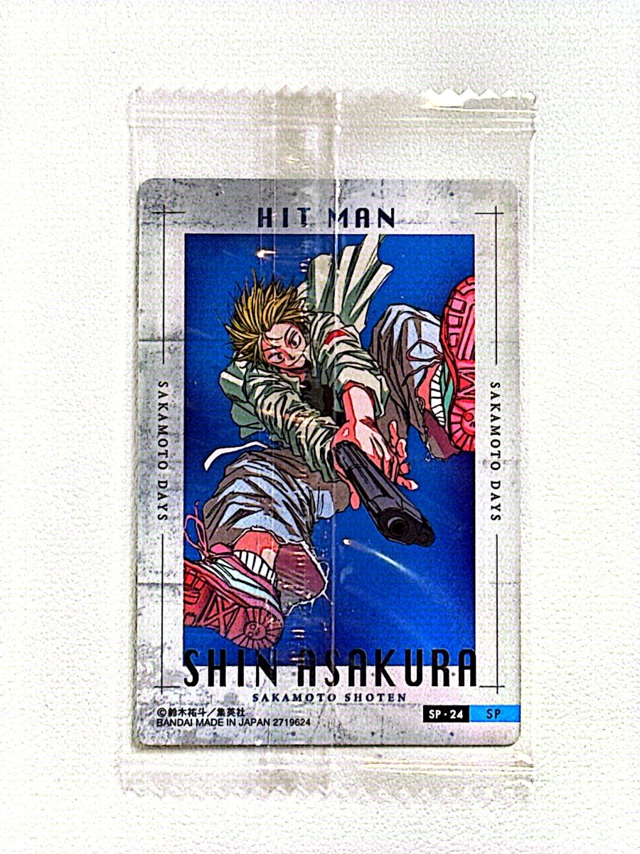 Sakamoto Days Wafer Card - SP - 24 - Shin Asakura by TCGDON on MYNTED