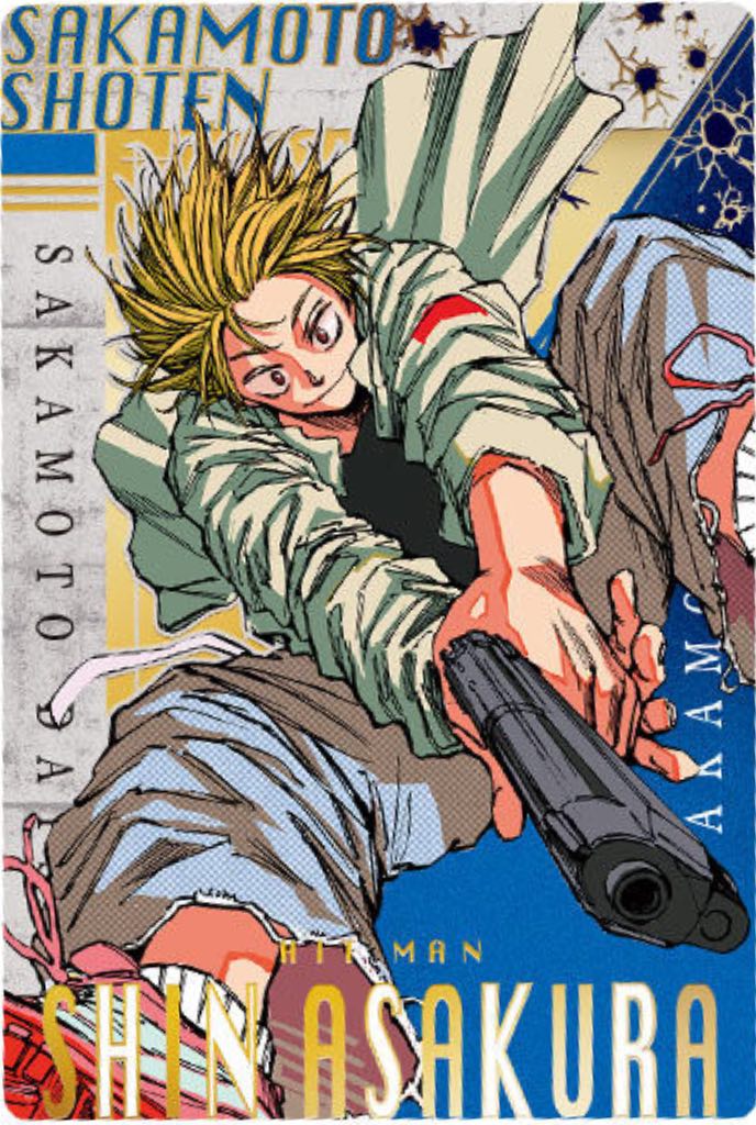 Sakamoto Days Wafer Card - SP - 24 - Shin Asakura by TCGDON on MYNTED