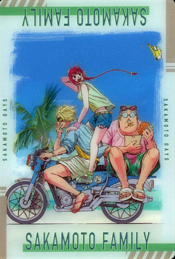 Sakamoto Days Wafer Card - V - 15 by TCGDON on MYNTED
