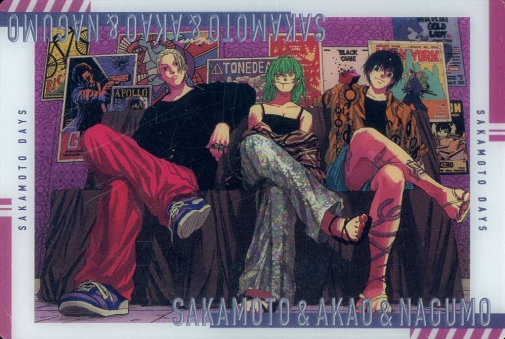 Sakamoto Days Wafer Card - V - 19 by TCGDON on MYNTED