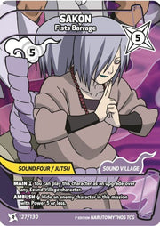 SAKON 127/130 - R - Naruto Mythos by Shaibz TCG on MYNTED