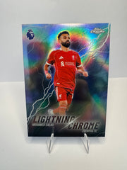 Mohamed Salah LC-5 Lightning Chrome — 2026 Topps Chrome Premier League — Liverpool FC