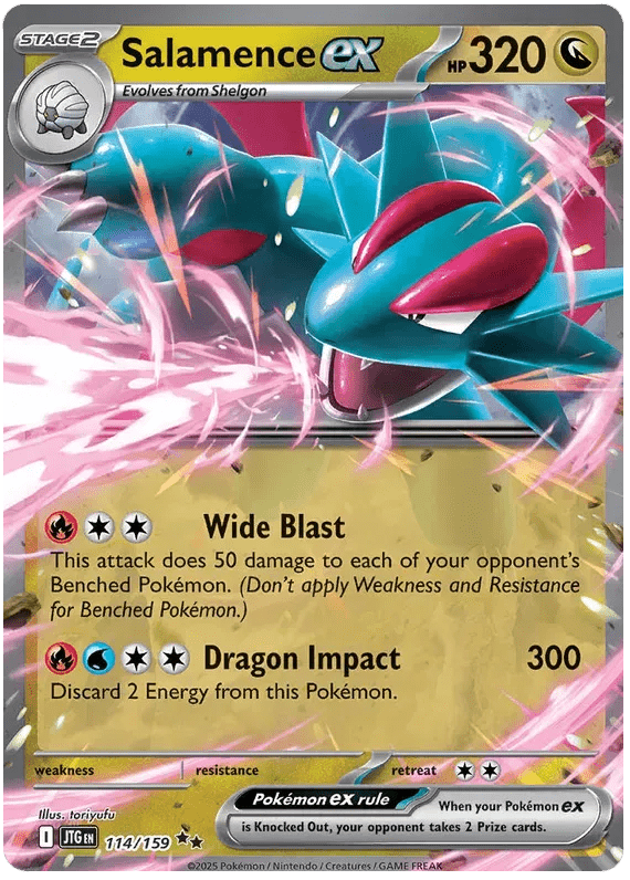 Salamence EX - 114/159 by The Archive Stop on MYNTED