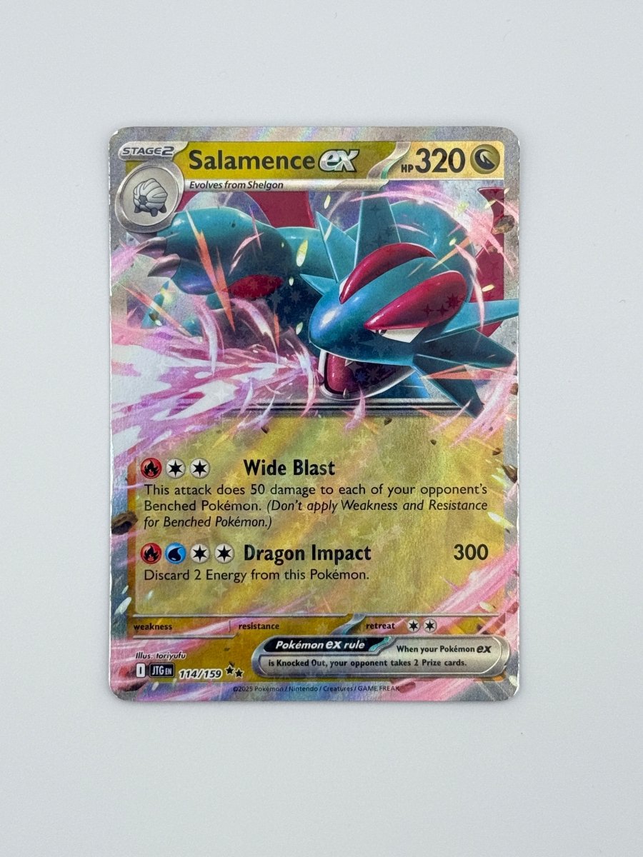 Salamence ex · Journey Together (JTG) 114 by PokeMarsi on MYNTED