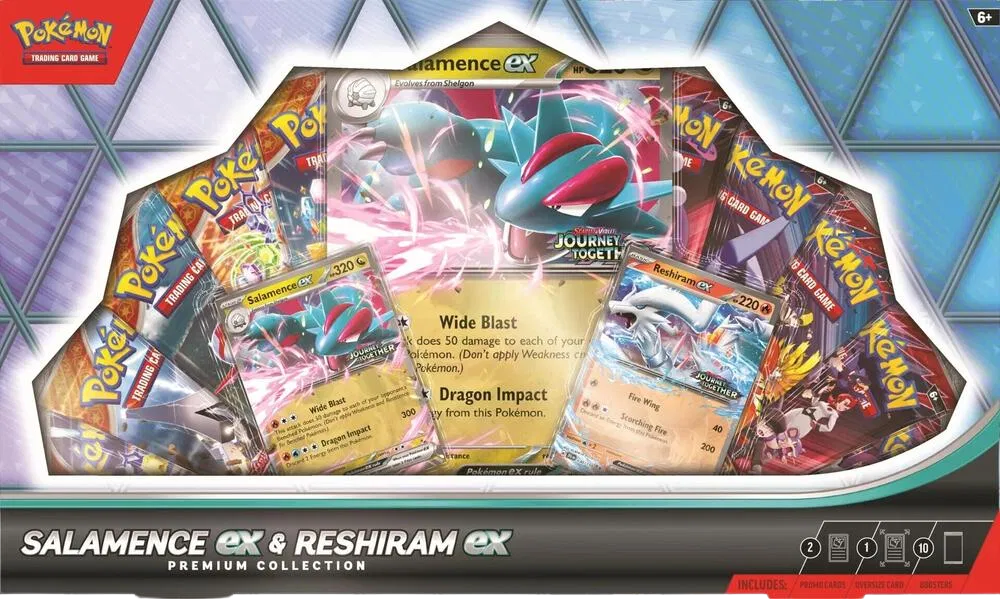 Salamence ex & Reshiram ex Premium Collection Miscellaneous Cards & Products Sealed by Marnie’s TCG on MYNTED
