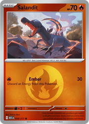 Salandit (Energy Symbol Pattern) Ascended Heroes Common 034/217 by Shark Pop Culture on MYNTED
