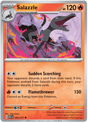 Salazzle 035/217 Uncommon | Mega Evolution – Ascended Heroes by Worth the XP on MYNTED
