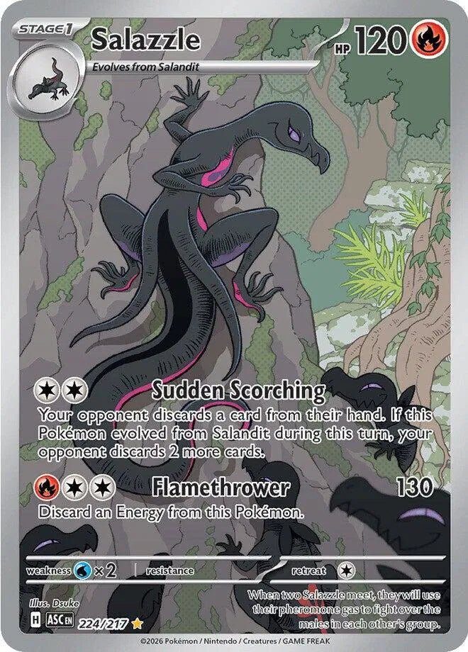 Salazzle - Ascended Heroes - IR 224/217 - English by MechaKai Collectibles on MYNTED