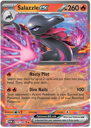 Salazzle ex 016/088 Double Rare | Mega Evolution – Perfect Order by Worth the XP on MYNTED
