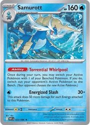 Samurott White Flare Rare 023/086 Holofoil by Fabio’s Black Box on MYNTED