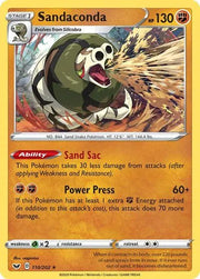 Sandaconda (Holofoil) (110) Sword & Shield Base Set Holo Rare 110/202 by PokeSource on MYNTED