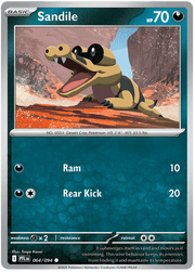 Sandile 064/094 Common | Mega Evolution – Phantasmal Flames by Worth the XP on MYNTED