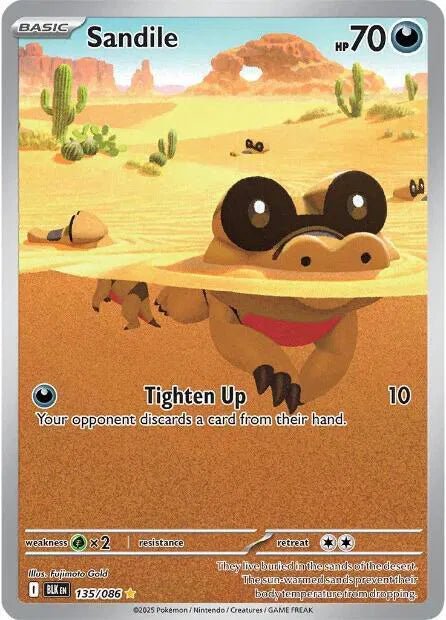 Sandile - Black Bolt - IR 135/086 - English by MechaKai Collectibles on MYNTED