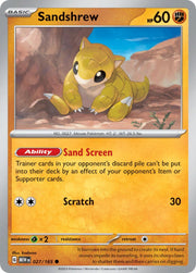 Sandshrew · 151 (MEW) 027 (Normal) by PokeMarsi on MYNTED
