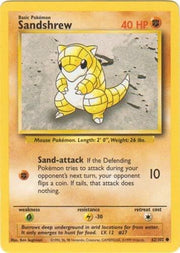 Sandshrew base set (Unlimited) 62/102 by ISB Collector on MYNTED