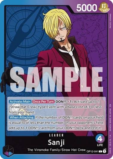 Sanji (041) OP12 - 041 Legacy of the Master One Piece TCG by Coolectibles on MYNTED