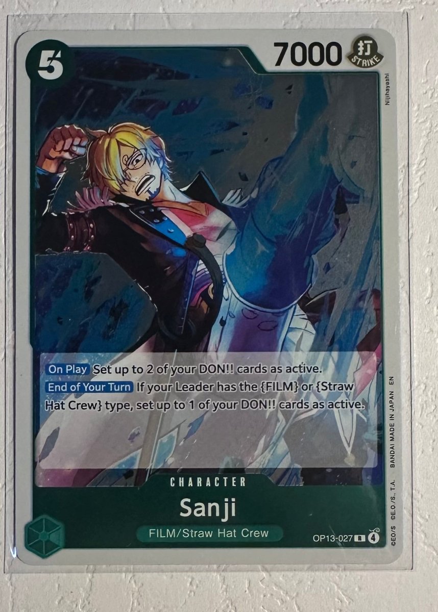 Sanji OP13 SR English by Coolectibles on MYNTED