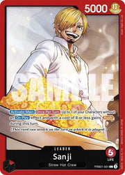 Sanji (PRB01 - 001) Premium Booster L PRB01 - 001 by Schmutzfink TCG on MYNTED