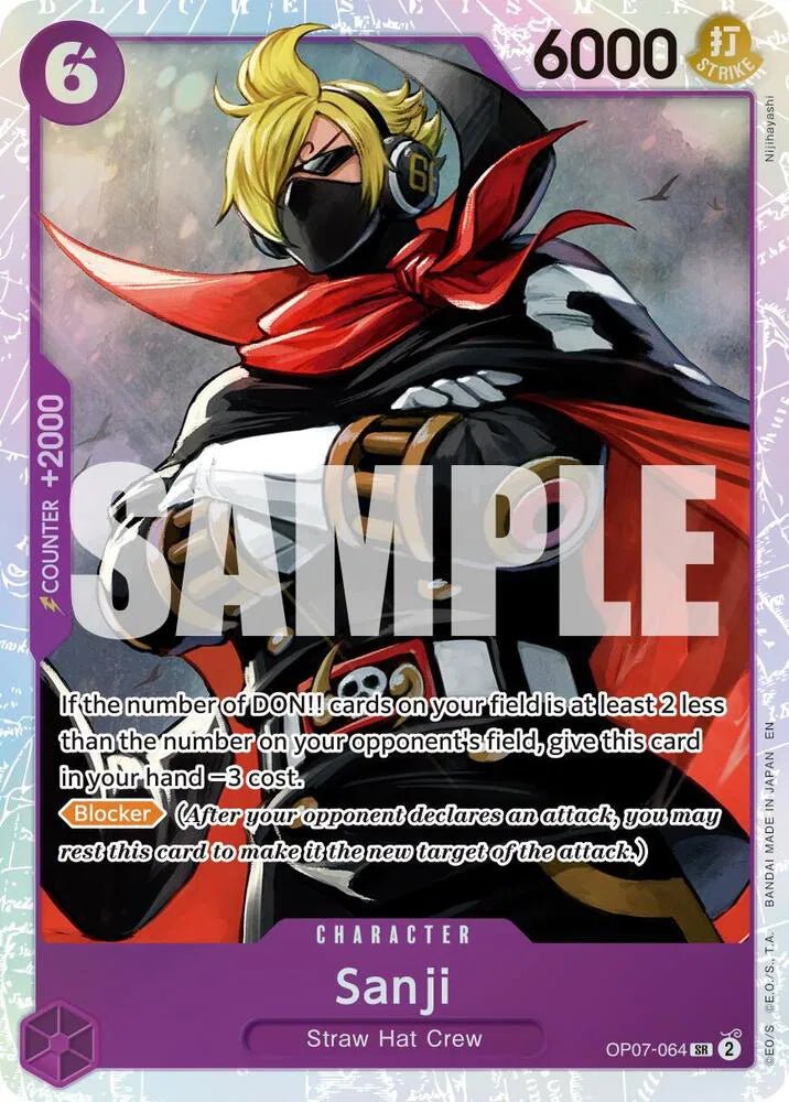 Sanji (Reprint) Premium Booster -The Best- Vol. 2 SR OP07-064 by Fabio’s Black Box on MYNTED