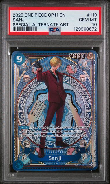 Sanji - Special Alternate Art - OP06 - 119 by The Archive Stop on MYNTED
