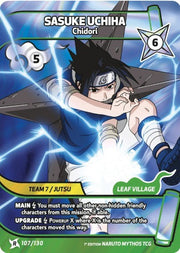 SASUKE UCHIHA 107/130 - R - Naruto Mythos by Shaibz TCG on MYNTED