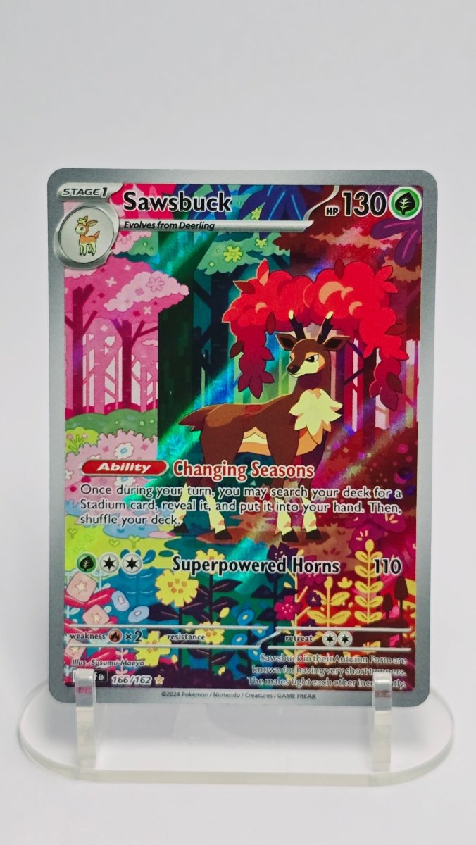Sawsbuck - Temporal Forces - IR 166/162 - English by MechaKai Collectibles on MYNTED