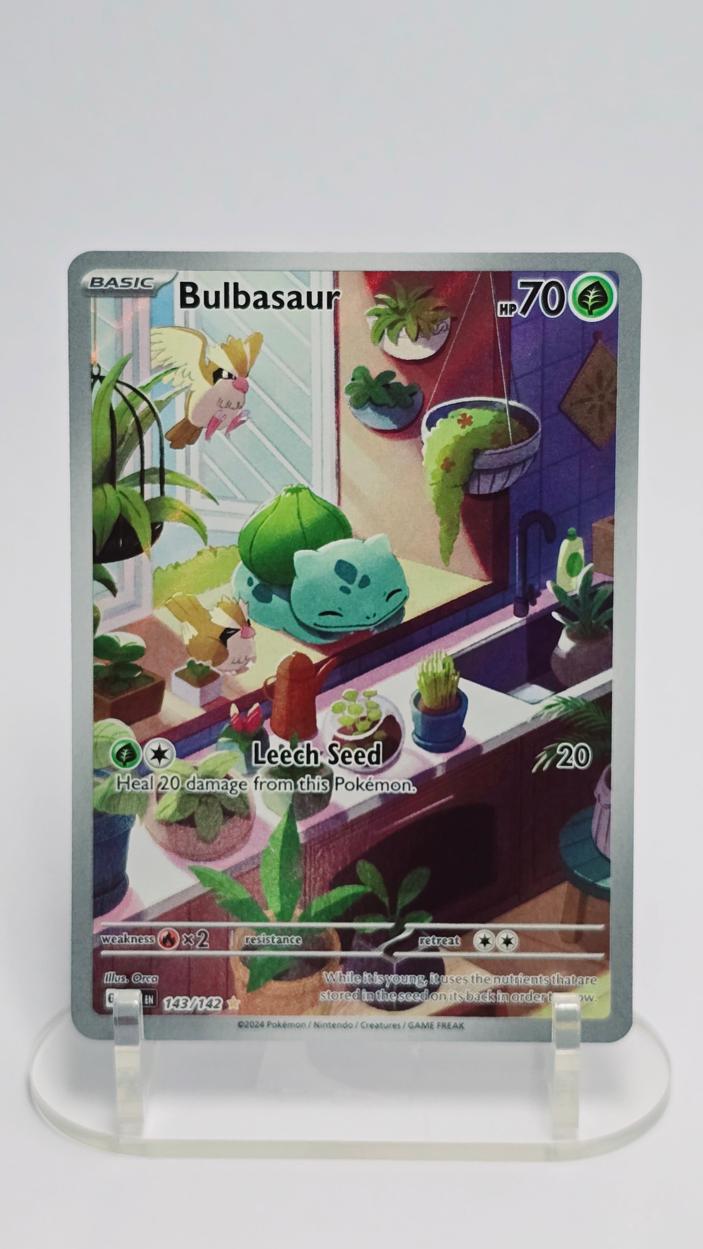 Bulbasaur - Stellar Crown - IR 143/142 - English