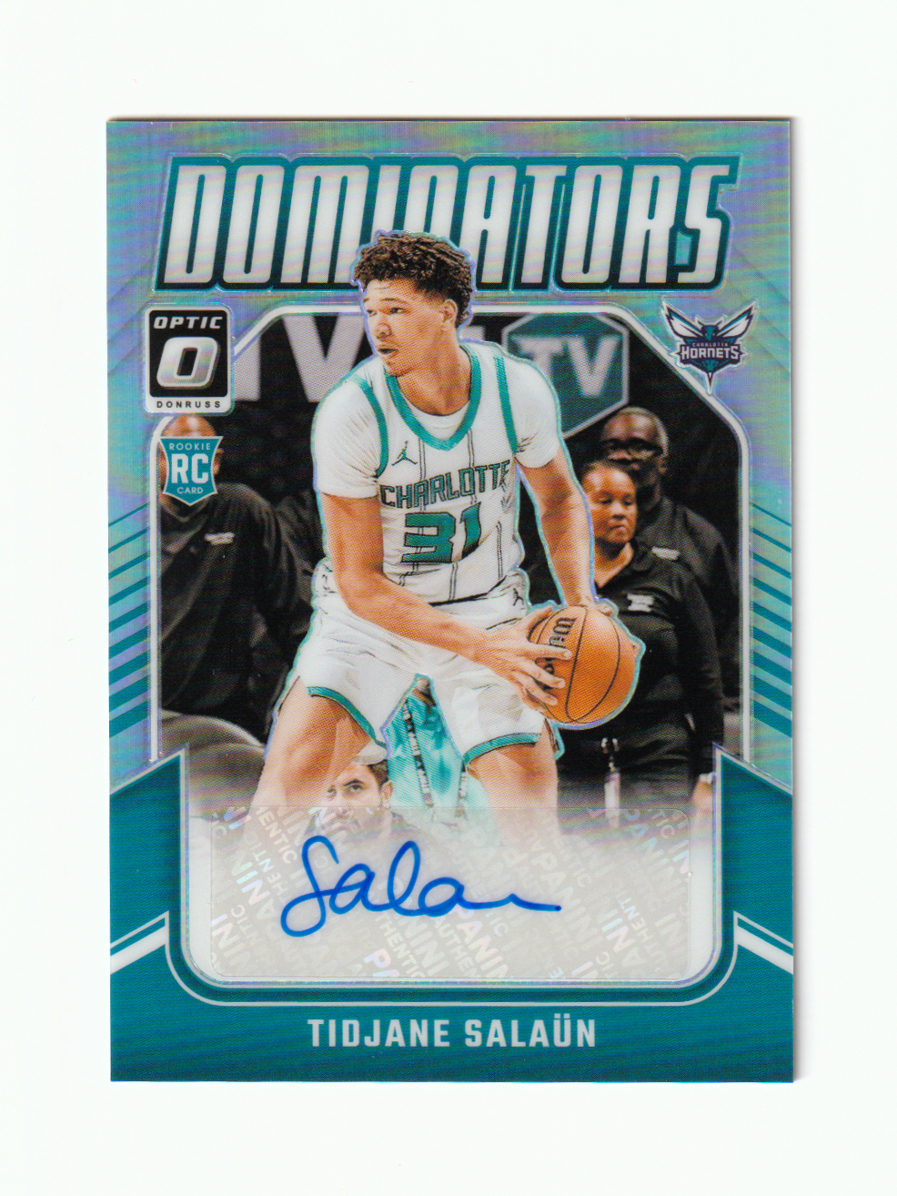 2024-25 OPTIC TIDJANE SALAUN DOMINATORS ROOKIE AUTO HOLO /99