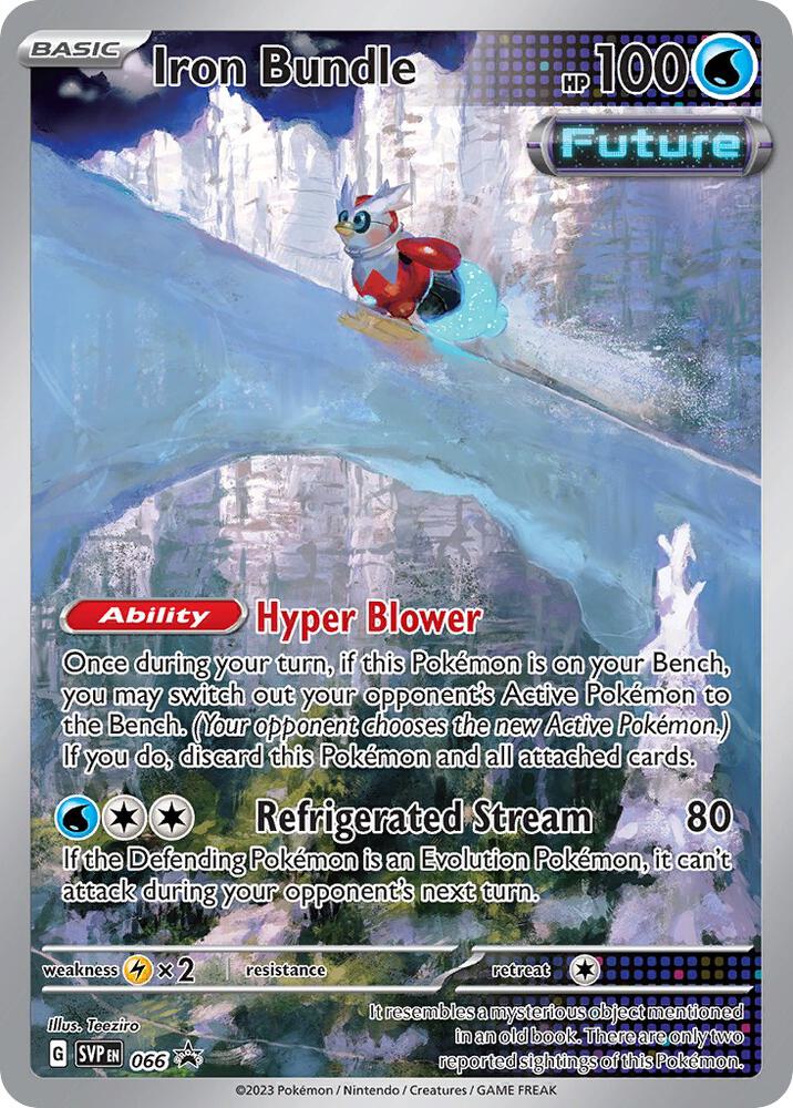 Scarlet & Violet Promo Cards SVP Iron Bundle  066 by Apex Cards on MYNTED