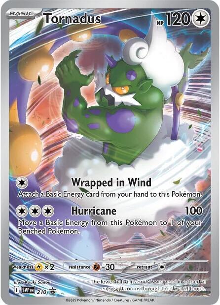 Scarlet & Violet Promo Cards SVP Tornadus 210 by Apex Cards on MYNTED