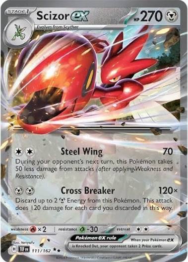 scizor ex temporal forces 111/162 by ISB Collector on MYNTED