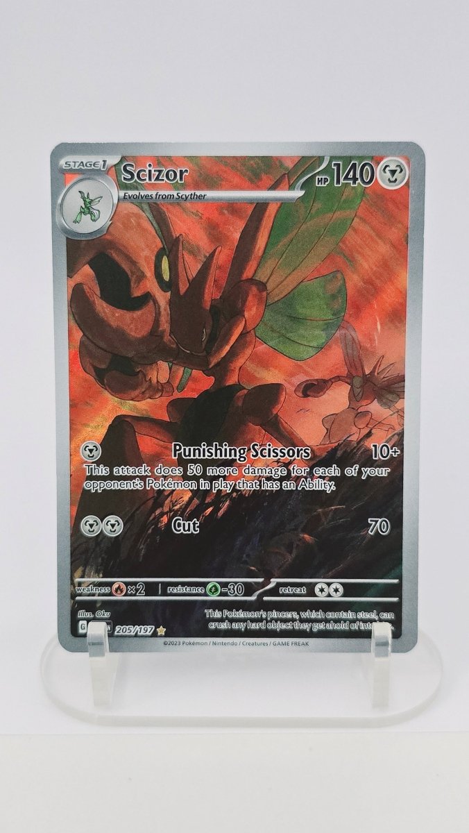 Scizor - Obsidian Flames - IR 205/197 - English by MechaKai Collectibles on MYNTED