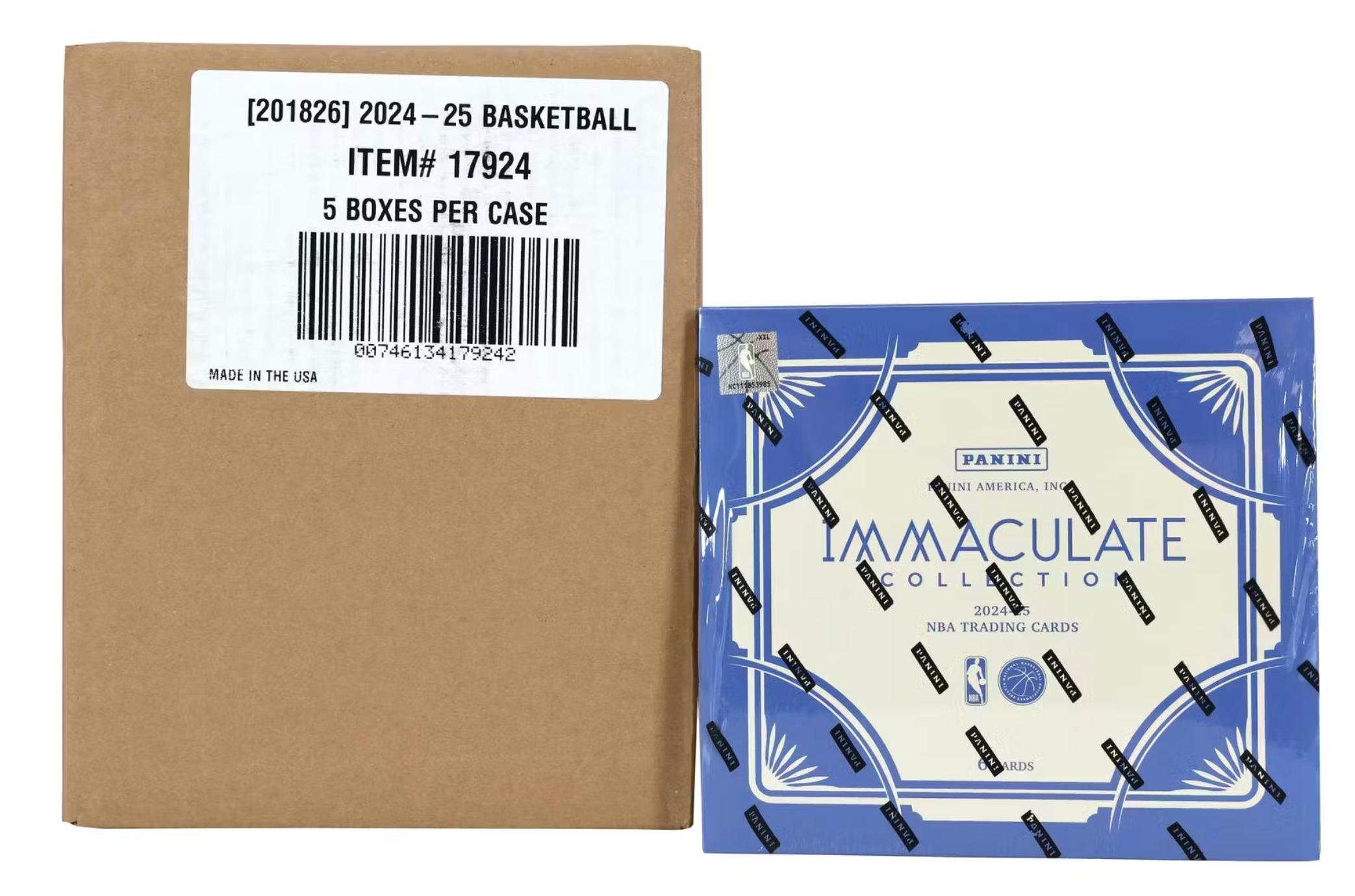 2024/25 NBA Immaculate Hobby Case - 5 Boxes per Case